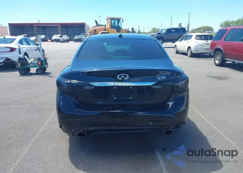 2018 Infiniti Q50 2.0T Pure from USA, damaged, VIN JN1CV7AP7JM400198